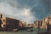 Canaletto The Grand Canal from Rialto toward the North China oil painting reproduction