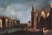Canaletto The Grand Canal near Santa Maria della Carita fgh oil painting reproduction
