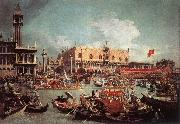 Canaletto The Bucintoro Returning to the Molo on Ascension Day fg oil painting picture wholesale
