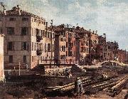 Canaletto View of San Giuseppe di Castello (detail) f oil painting reproduction