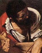 Caravaggio The Crucifixion of Saint Peter (detail) fdg oil painting reproduction