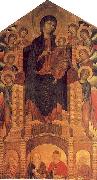 Cimabue The Santa Trinita Madonna oil painting artist