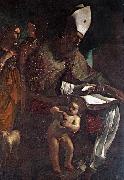 GUERCINO St Augustine sdg oil painting artist