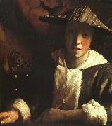 JanVermeer Woman Holding a Balance oil painting picture wholesale
