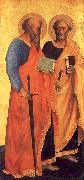 Masolino Saint Peter and Saint Paul oil painting artist