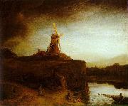 Rembrandt The Mill oil painting reproduction