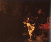Rembrandt Susanna and the Elders oil painting reproduction