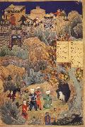 Bihzad Alexander and the hermit oil painting reproduction