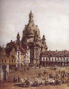 Canaletto View from the Right Bank of the Elbe oil painting reproduction