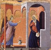 Duccio The Annunciation oil painting reproduction