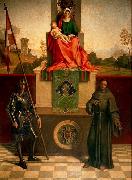 Madonna and Child Enthroned between St Francis and St Liberalis