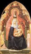 MASACCIO Holy Ana Metterza oil painting