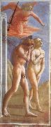 MASACCIO Verdrijving from the paradise oil painting