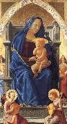 MASACCIO The Virgin and Child with Angels oil painting