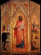 Orcagna Saint Matthew and scenes from his Life oil painting