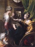 PARMIGIANINO The Mystic Marriage of Saint Catherine oil painting