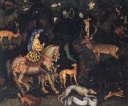 PISANELLO The Vision of Saint Eustace oil painting reproduction