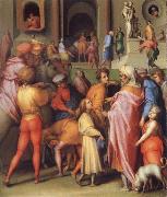 Pontormo Joseph Sold to Potiphar oil painting reproduction