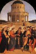 Raphael The Marriage of the Virgin oil painting reproduction