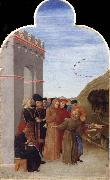 SASSETTA The Legend of the Wolf of Gubbio oil painting