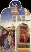 SASSETTA Saint Francis Giving Away His Clothes to the Poor Knight,The Dream of Saint Francis oil painting