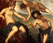 Tintoretto Ariadne, Venus and Bacchus oil painting reproduction