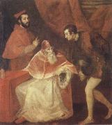 Pope Paul III and his Cousins Alessandro and Ottavio Farneses of Youth