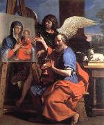 GUERCINO St Luke Displaying a Painting of the Virgin oil painting reproduction