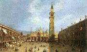 Canaletto Piazza San Marco oil painting reproduction
