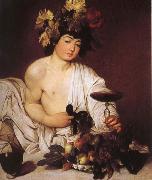 Caravaggio The young Bacchus oil painting reproduction