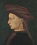 MASACCIO Profile Portrait of a Young Man oil painting