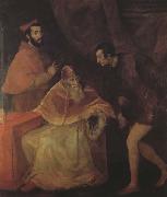 Pope Paul III,Cardinal Alessandro Farnese and Duke Ottavio Farnese (mk45)
