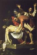 Caravaggio Christian burial oil painting reproduction