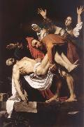 Caravaggio The entombment oil painting on canvas