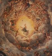 Correggio famous frescoes in Parma seems to melt the ceiling of the cathedral and draw the viewer into a gyre of spiritual ecstasy.
