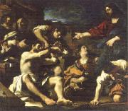 GUERCINO raising of lazarus oil painting reproduction