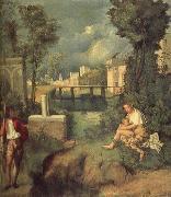 Giorgione Storm oil painting reproduction