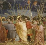 Giotto The Betrayal of Christ oil painting reproduction