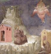 Giotto St.Francis Receiving the stigmata oil painting on canvas