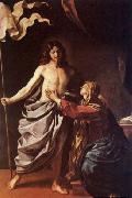 GUERCINO Apparition of Christ to the Virgin oil painting artist