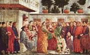 MASACCIO Resurrection of the Son of Theophilus oil painting