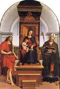 Raphael The Ansidei Altarpiece, oil painting on canvas