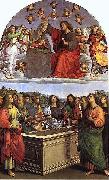 Raphael The Coronation of the Virgin oil painting reproduction
