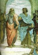 Raphael plato and aristotle detail of the school of athens oil painting on canvas
