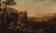 Alexander Landschaft mit Wasserfall oil painting