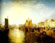 J.M.W.Turner harbour of dieppe oil painting artist