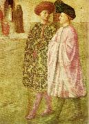 Masolino florentinska ynglingar omkring oil painting artist