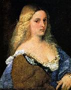 Titian Violante oil painting reproduction