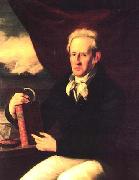 Portrait of Andres Manuel del Rio Spanish-Mexican geologist and chemist.
