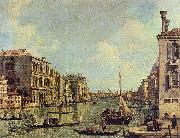 Canaletto Veduta del Canale Grande in Richtung auf den Hafen von San Marco oil painting reproduction